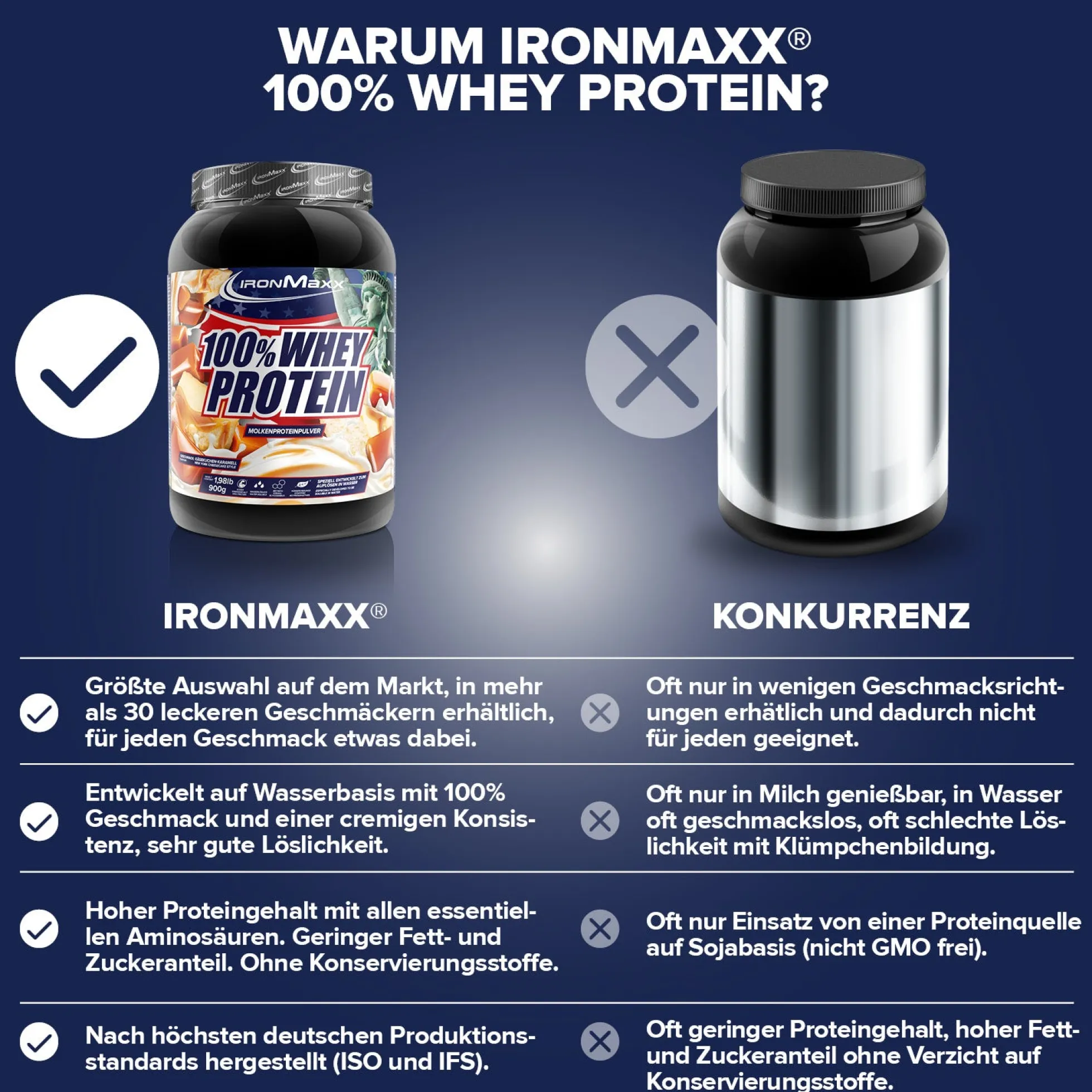 100% Whey Protein (900g)