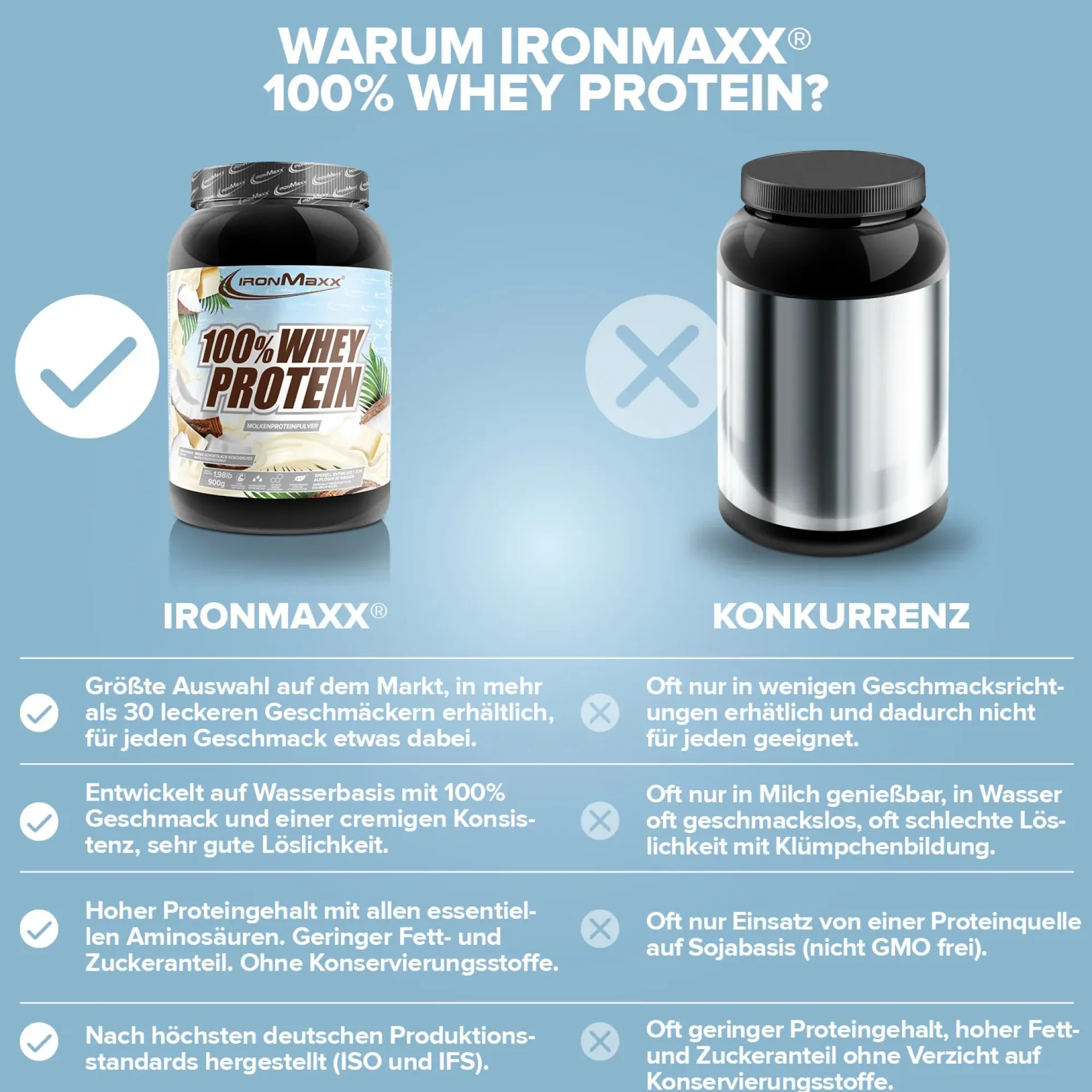 100% Whey Protein (900g)