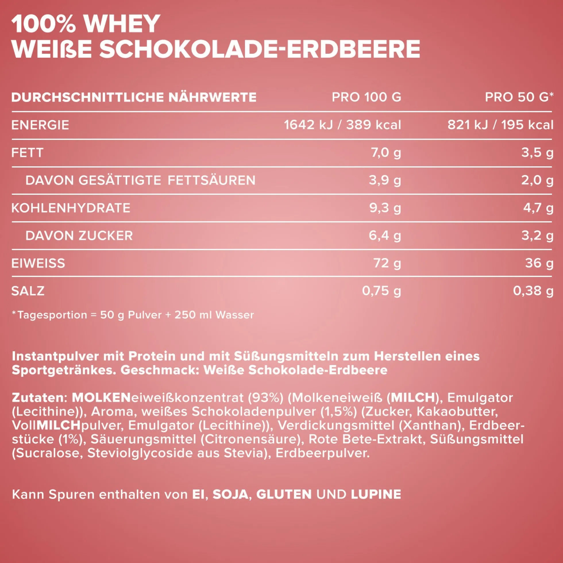 100% Whey Protein (2350g)