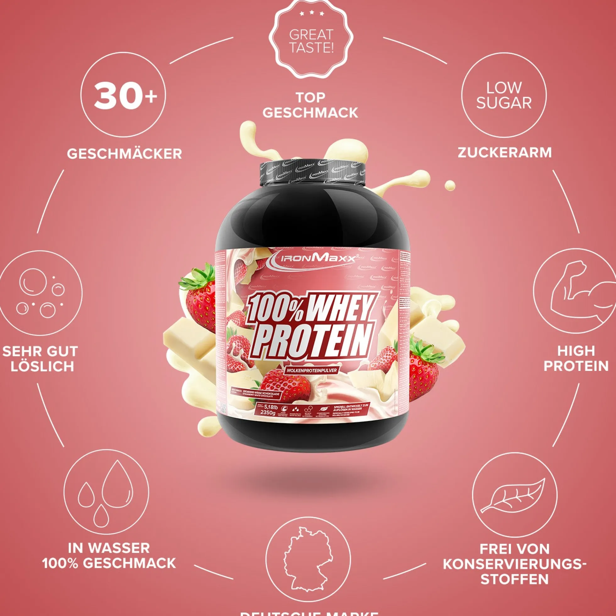 100% Whey Protein (2350g)