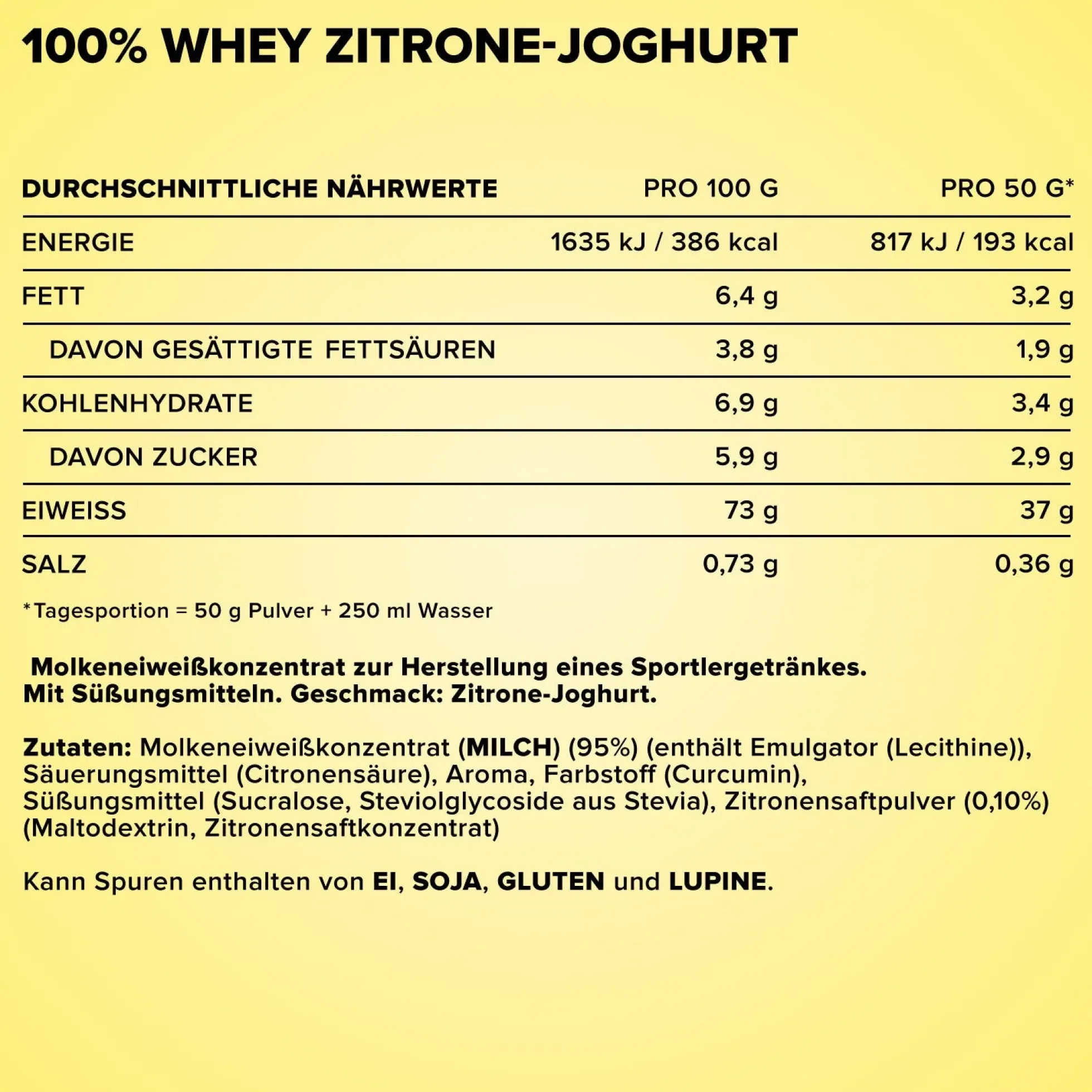100% Whey Protein (2350g)