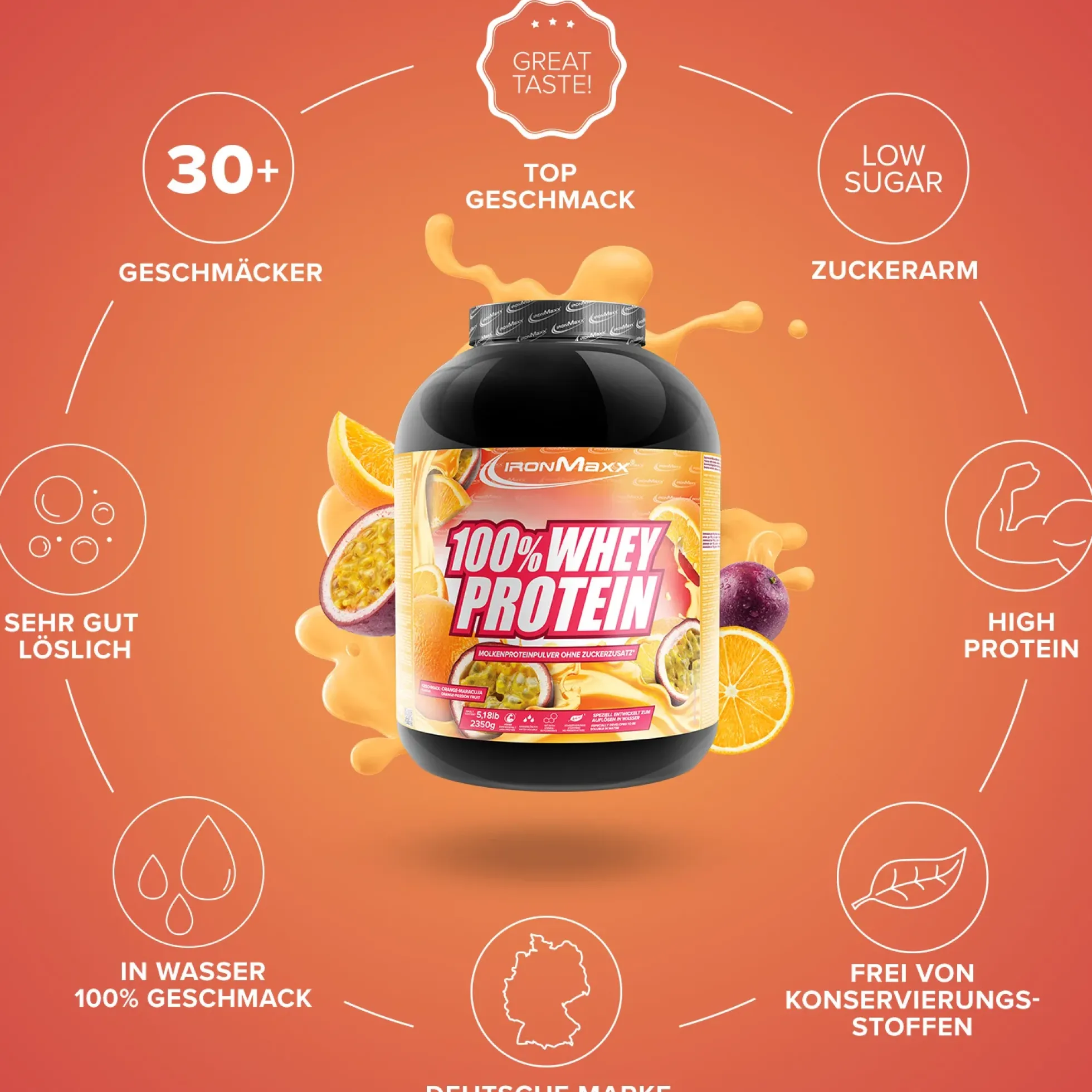 100% Whey Protein (2350g)