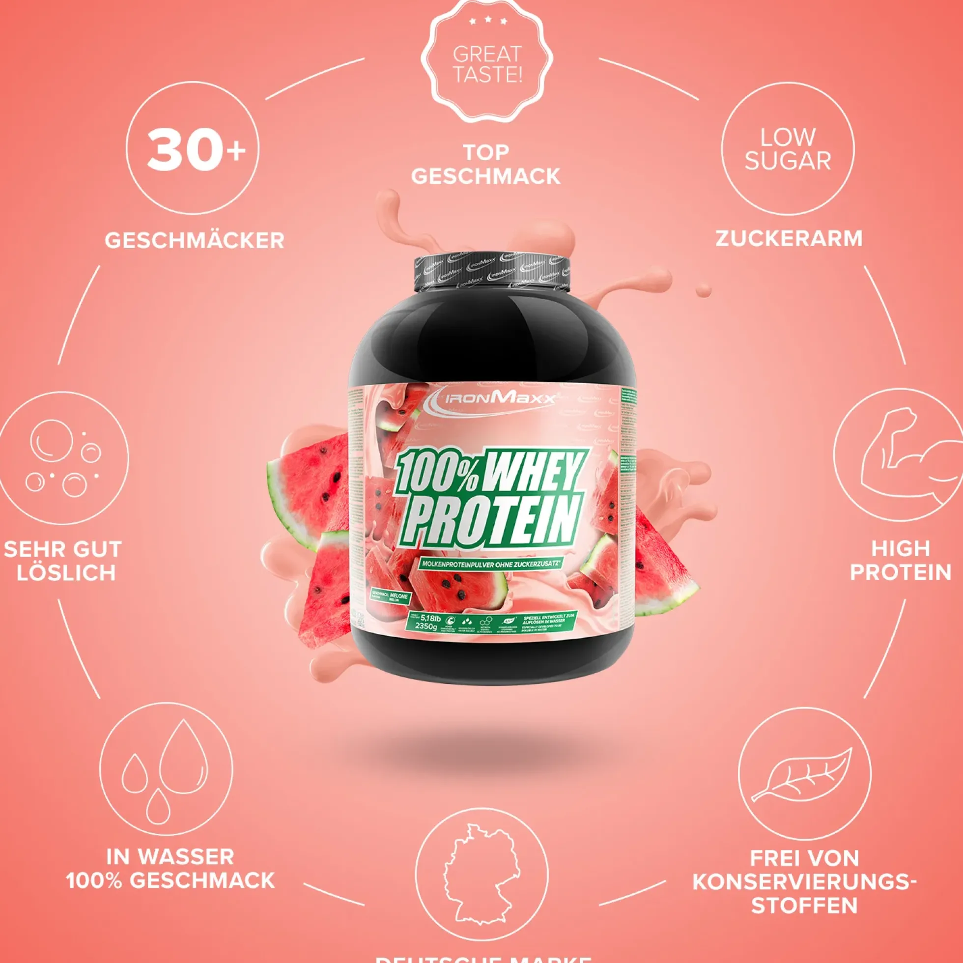 100% Whey Protein (2350g)