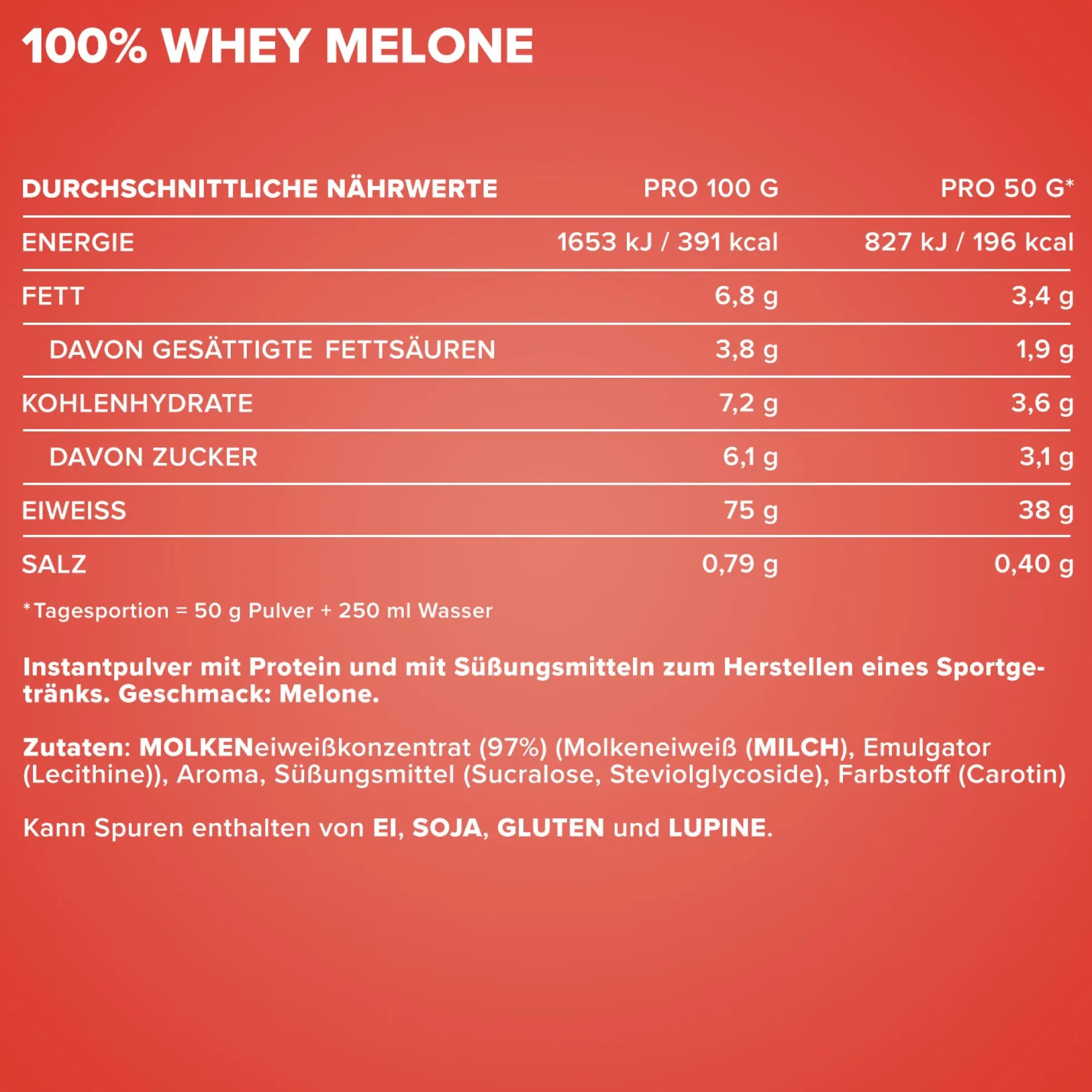100% Whey Protein (900g)