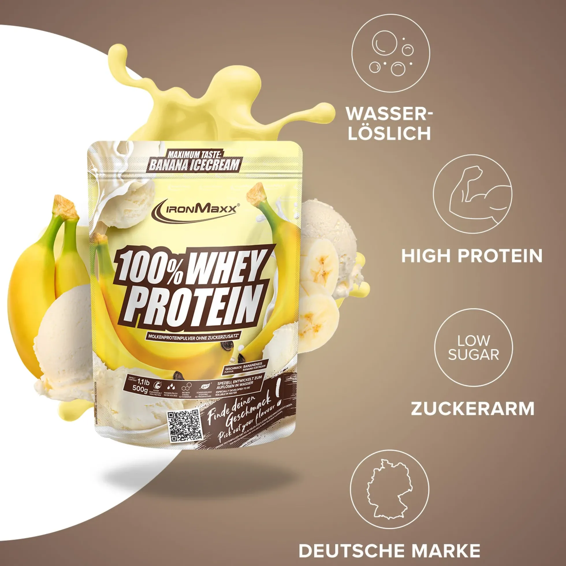 100% Whey Protein (500g)