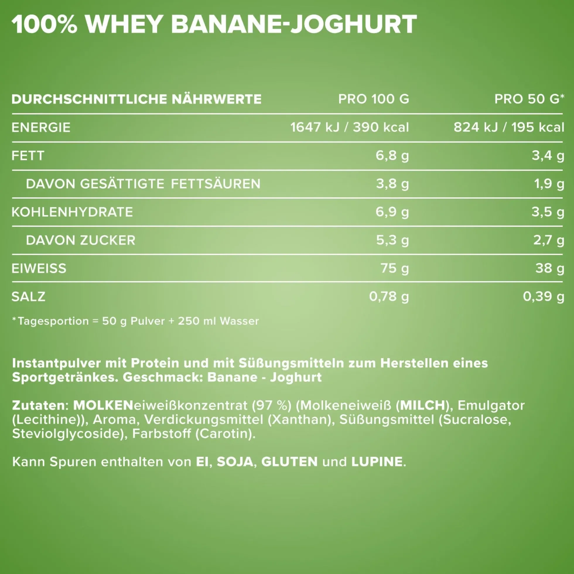 100% Whey Protein (900g)