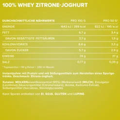 100% Whey Protein (900g)