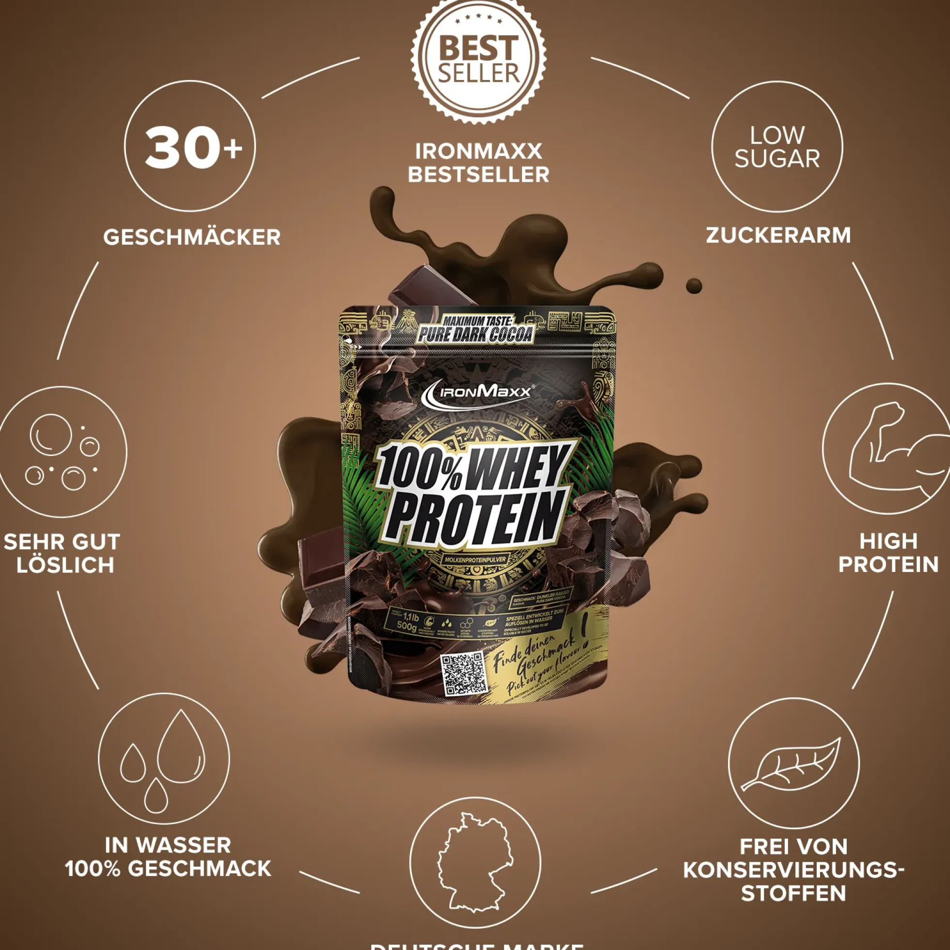 100% Whey Protein (500g)