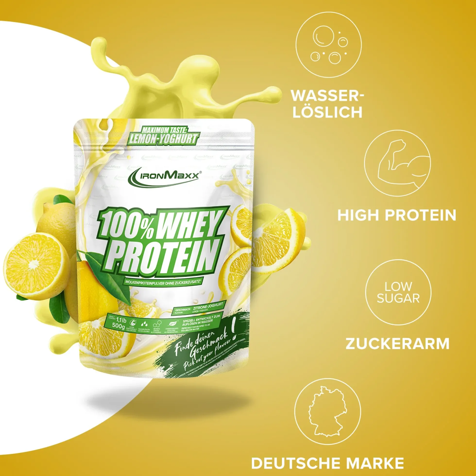 100% Whey Protein (500g)