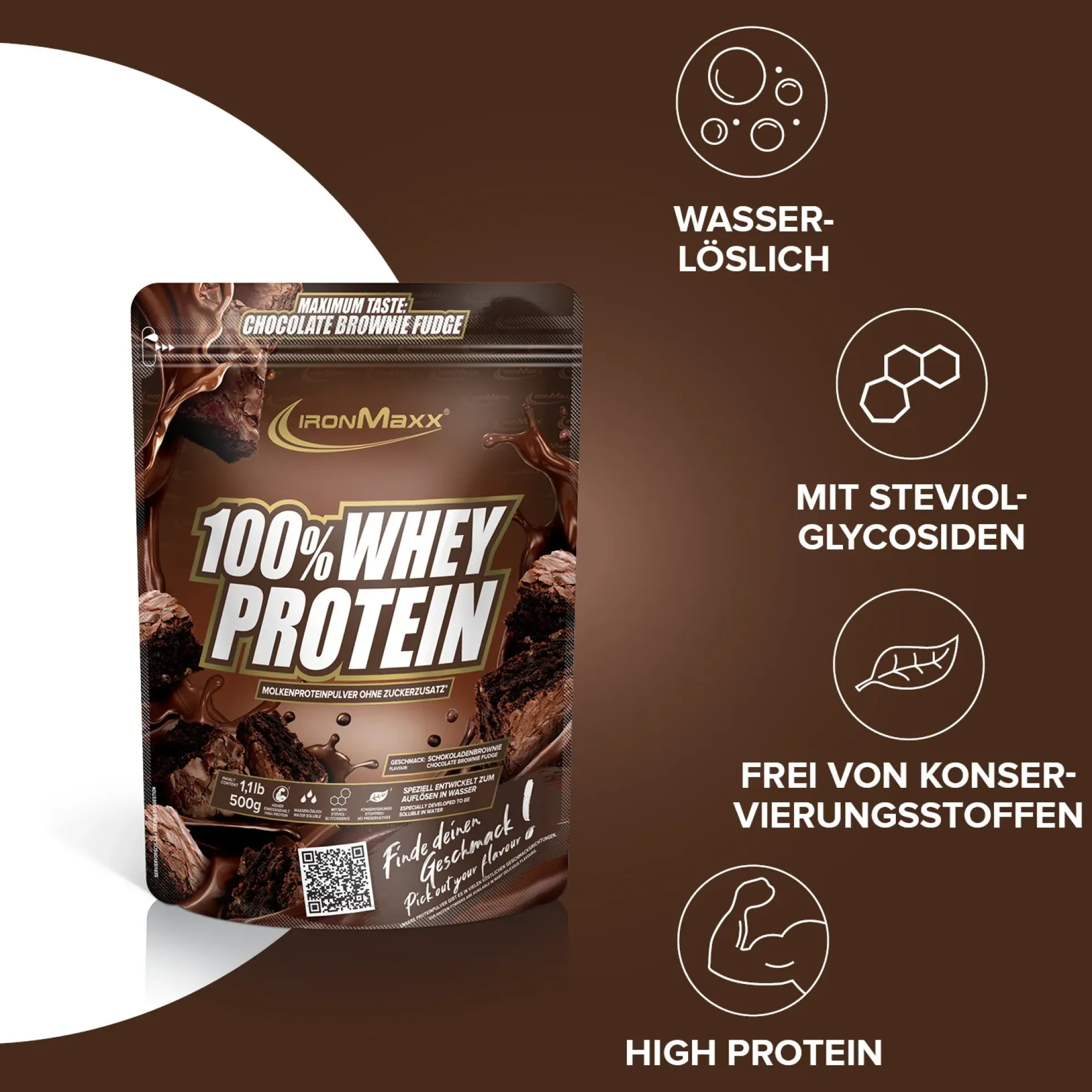 100% Whey Protein (500g)