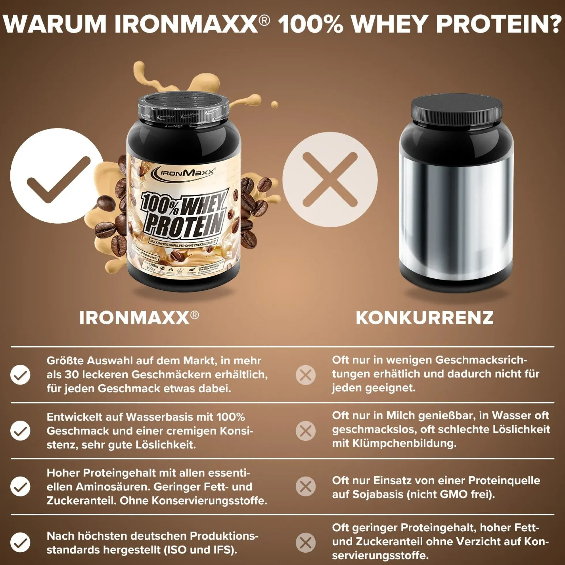 100% Whey Protein (900g)