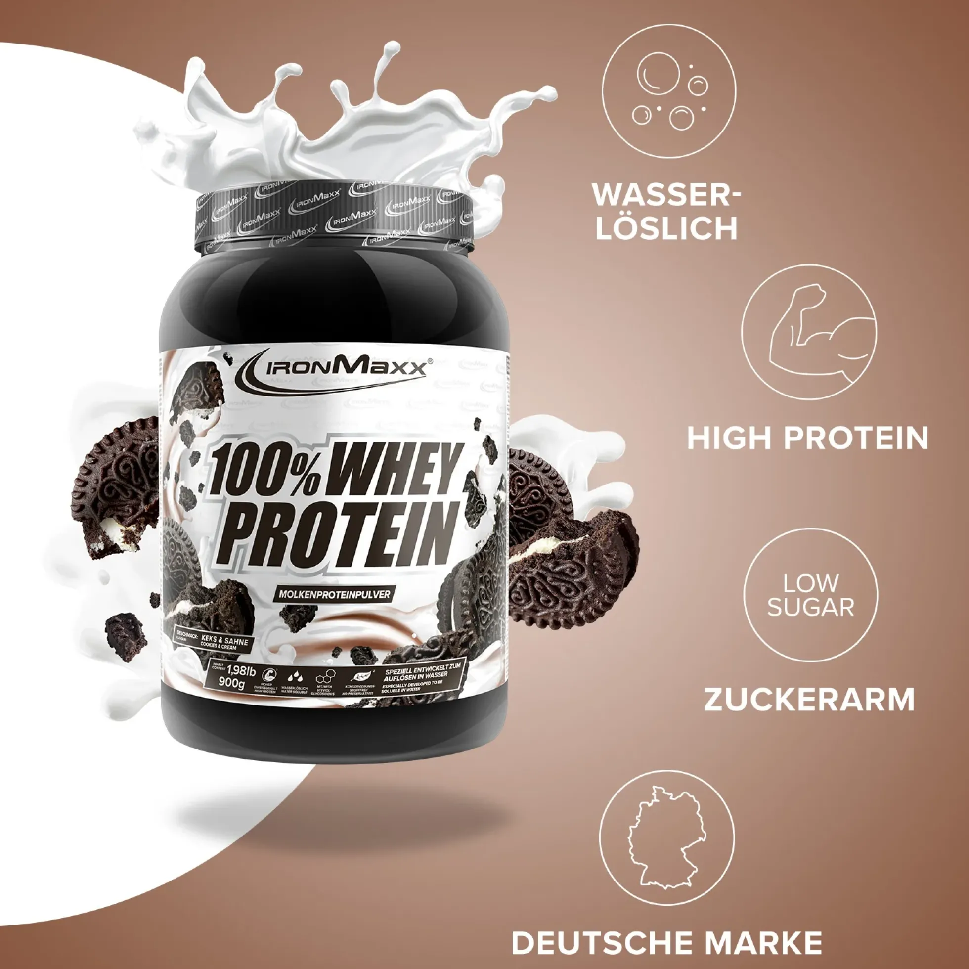 100% Whey Protein (900g)