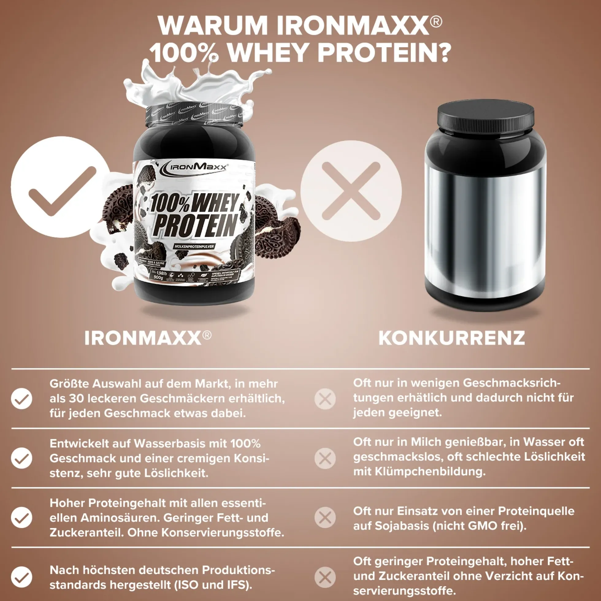 100% Whey Protein (900g)