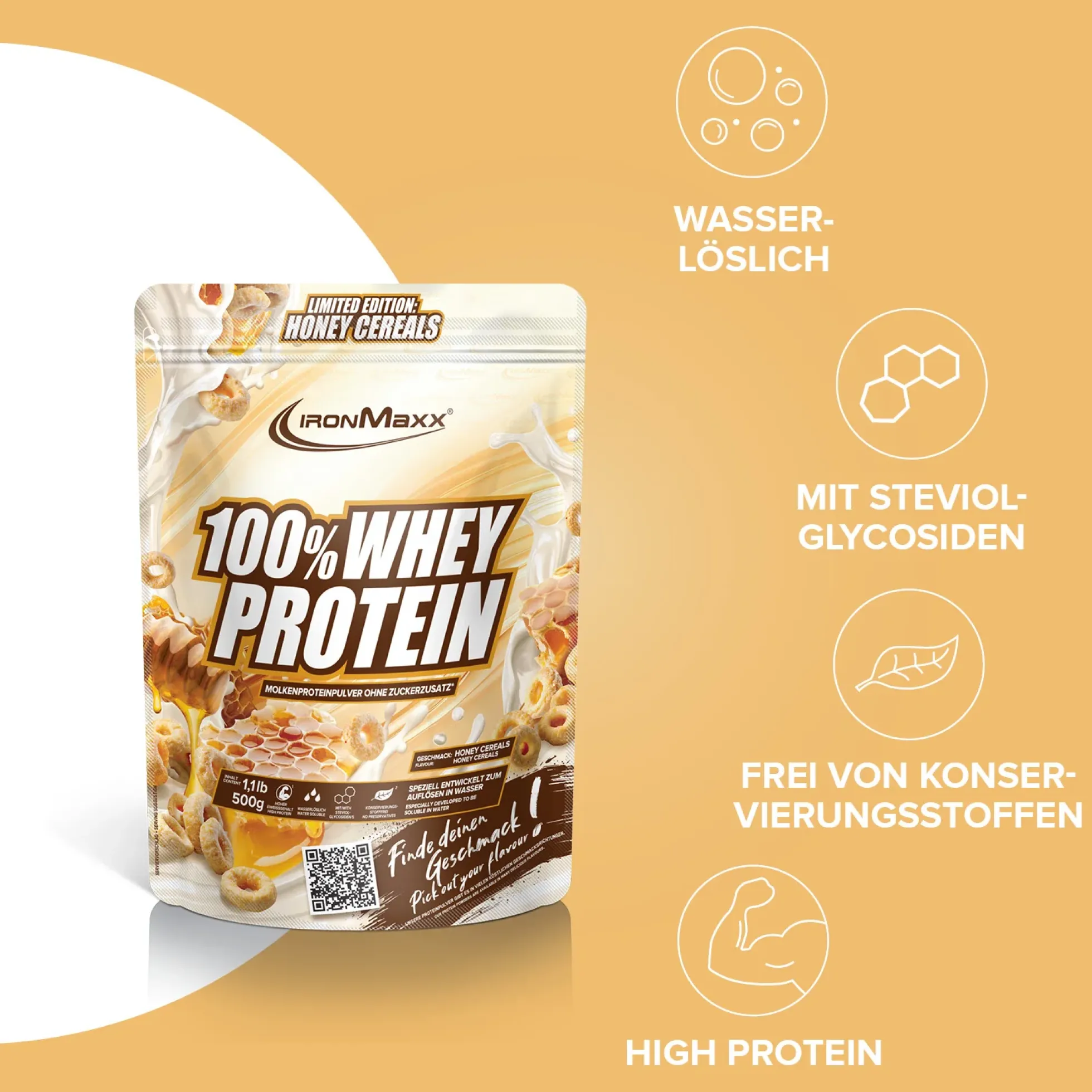 100% Whey Protein (500g)