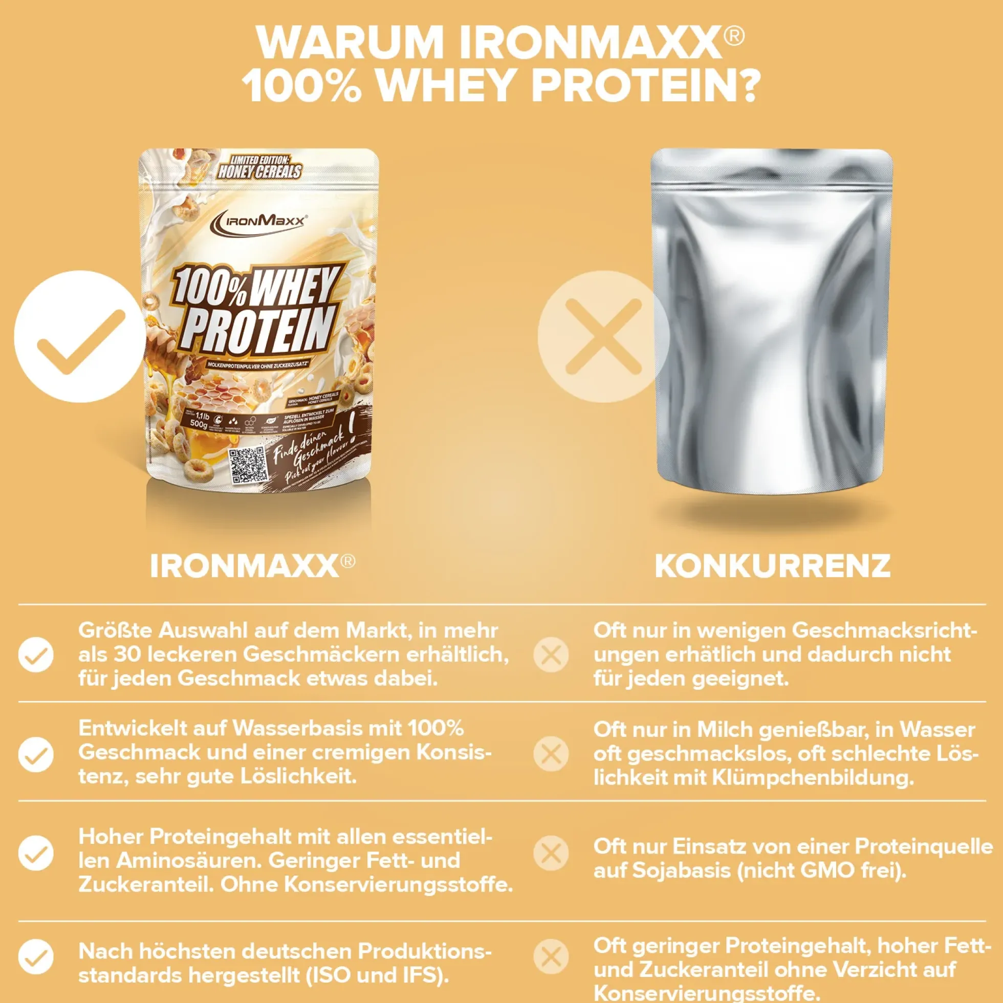 100% Whey Protein (500g)
