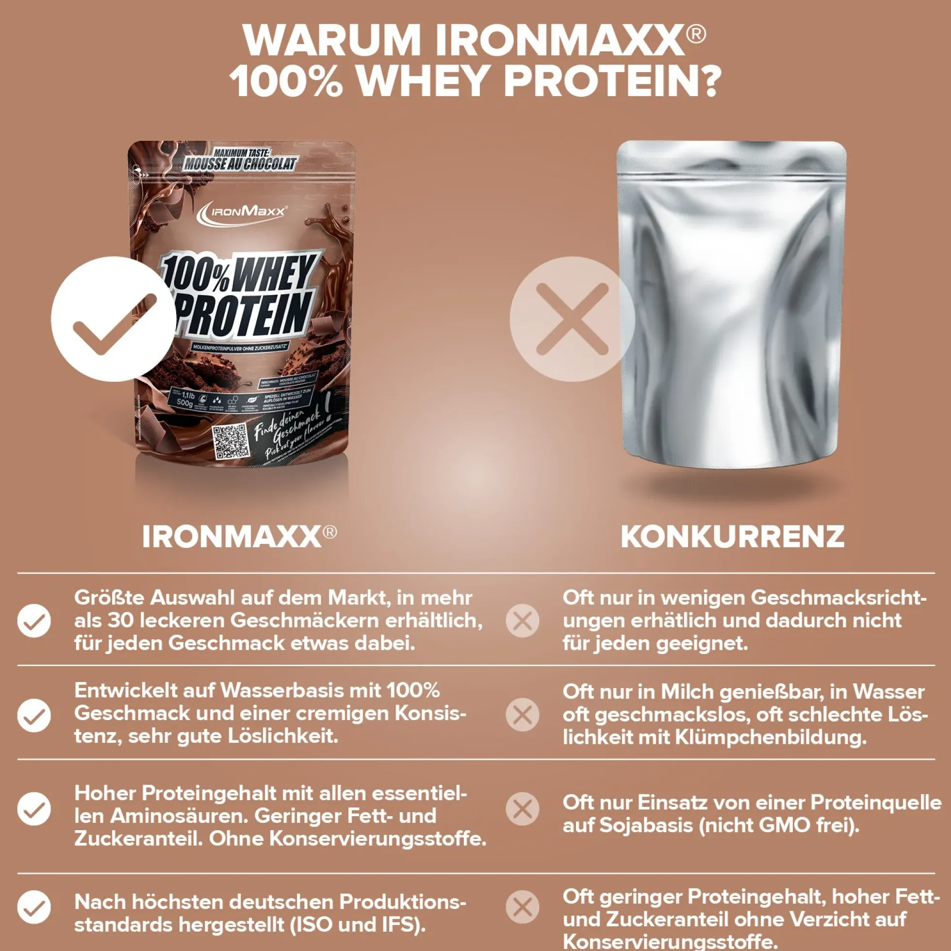100% Whey Protein (500g)
