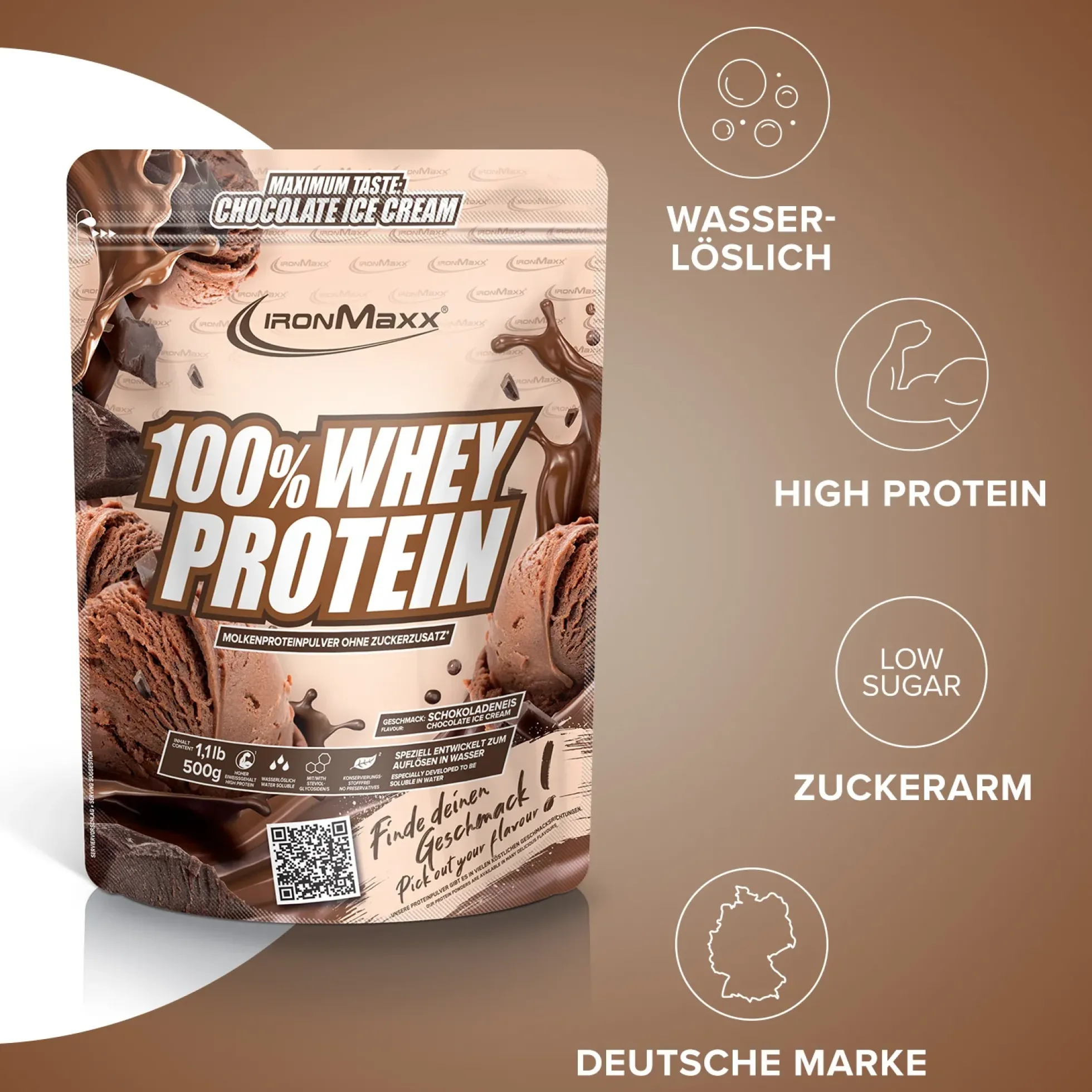 100% Whey Protein (500g)