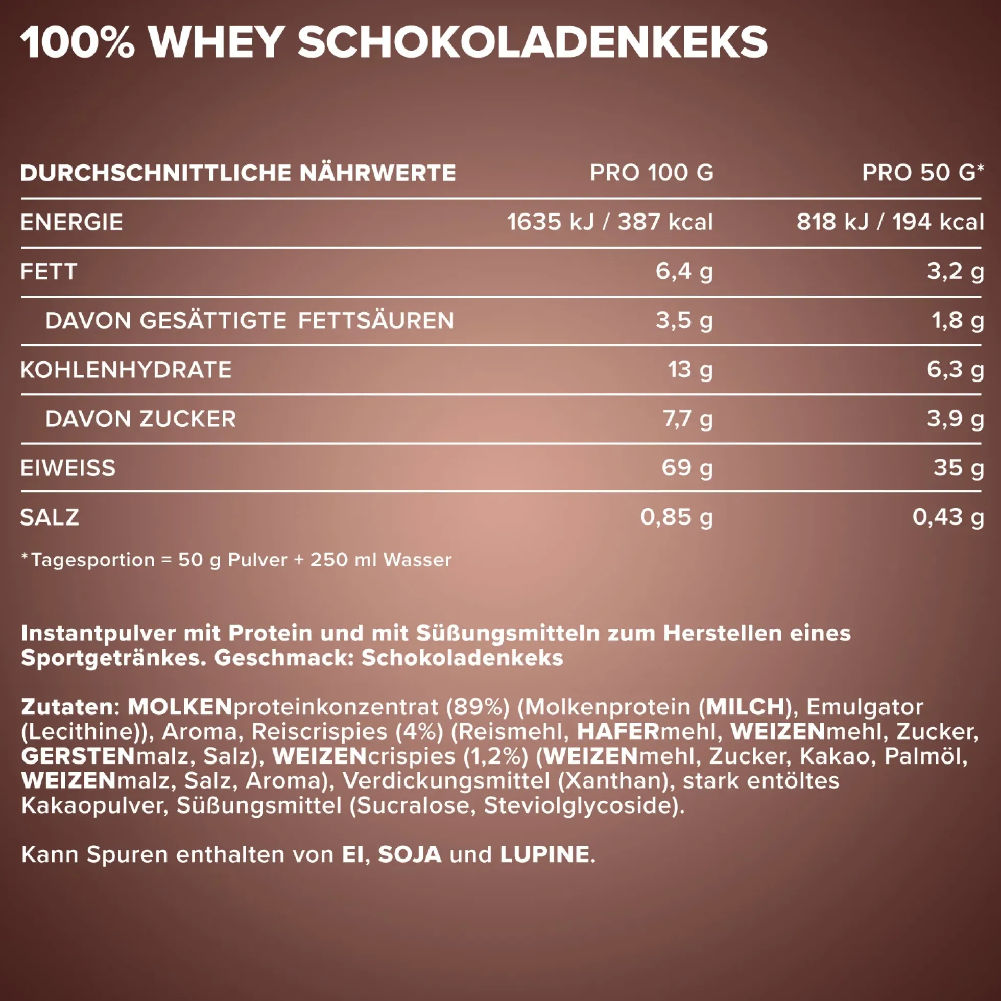 100% Whey Protein (2350g)