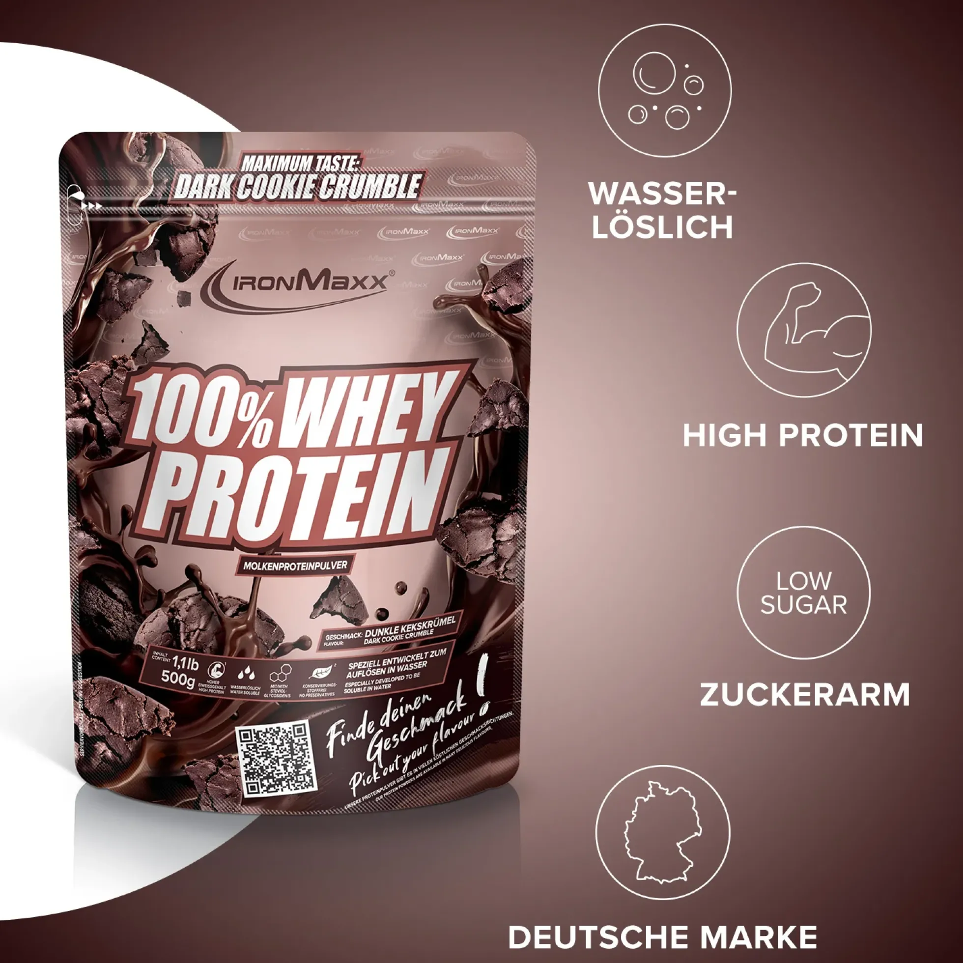 100% Whey Protein (500g)