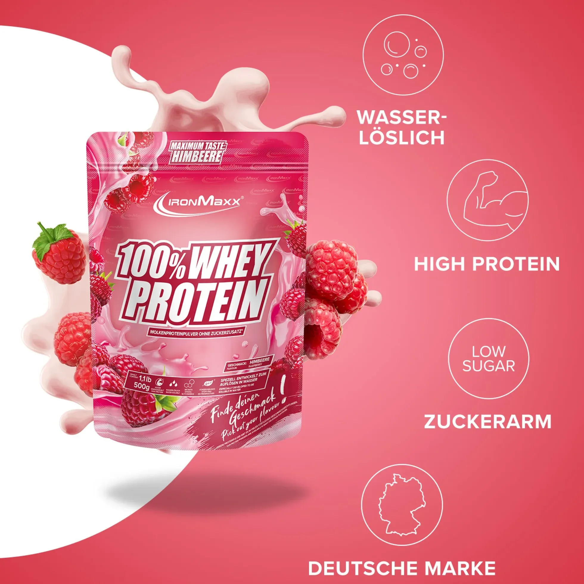 100% Whey Protein (500g)