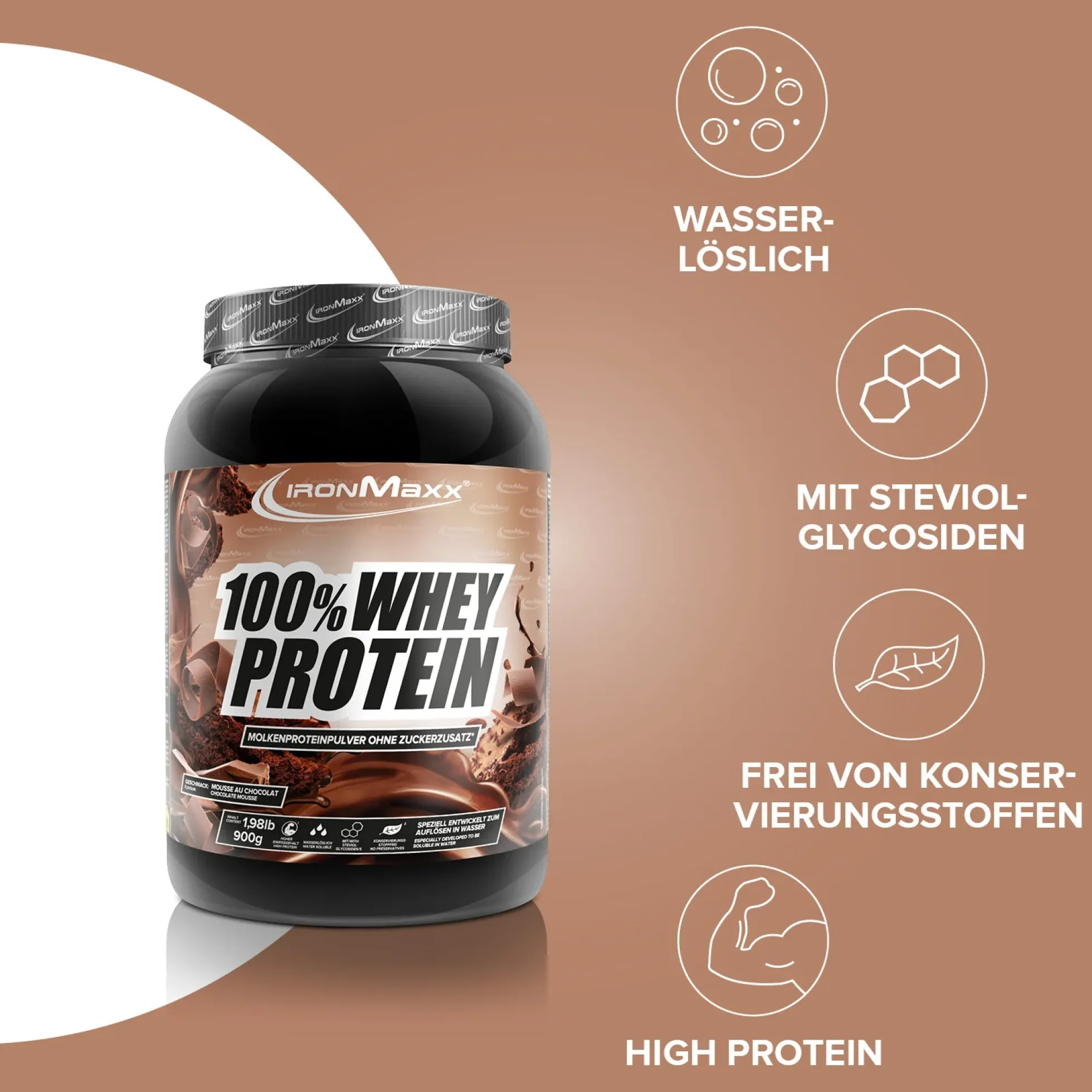 100% Whey Protein (900g)