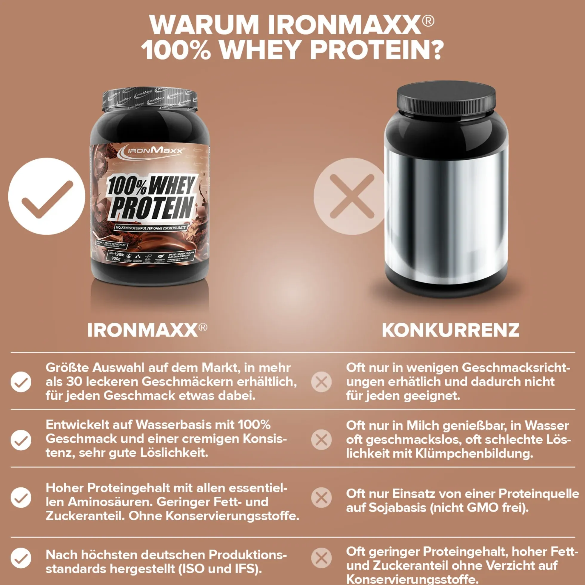 100% Whey Protein (900g)