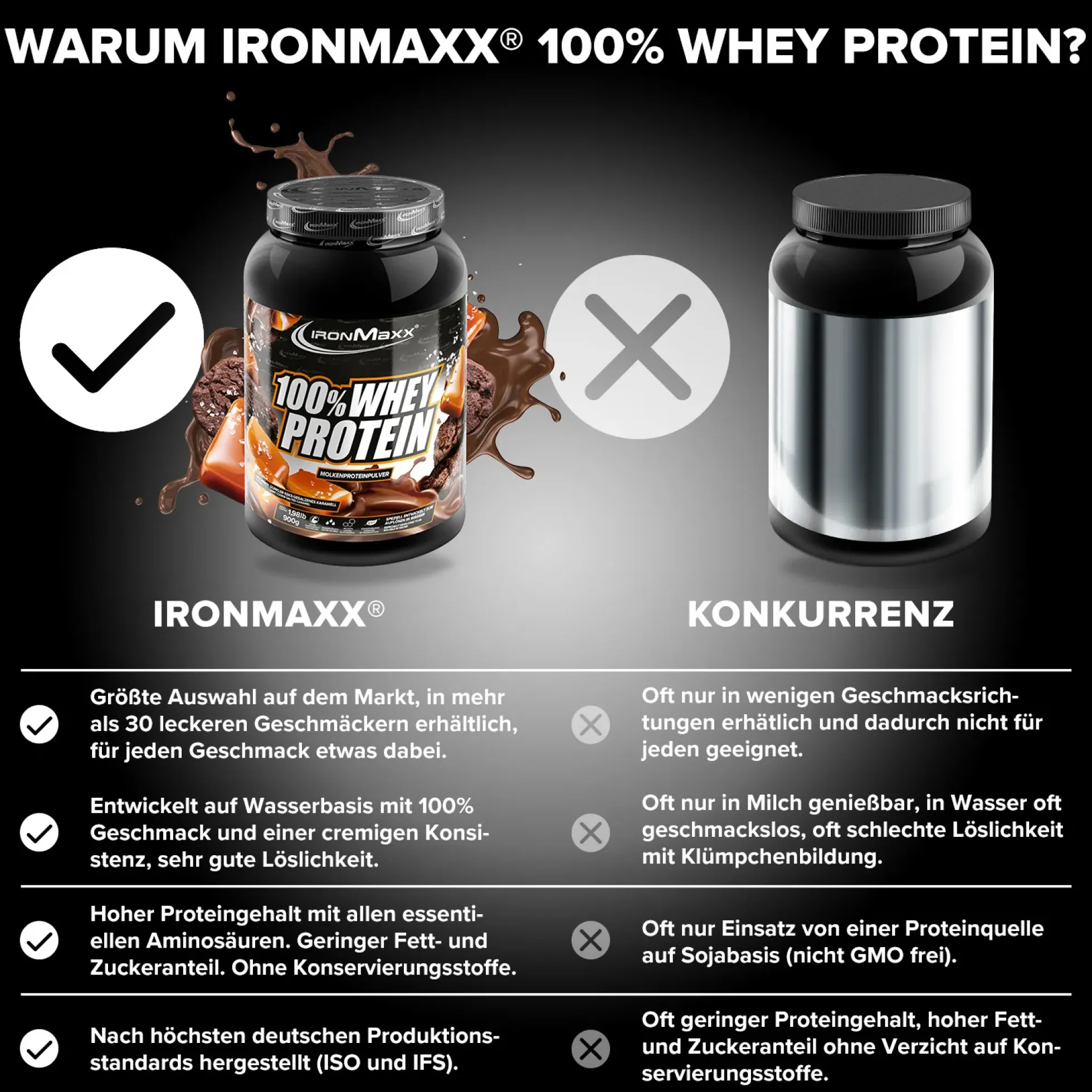 100% Whey Protein (900g)