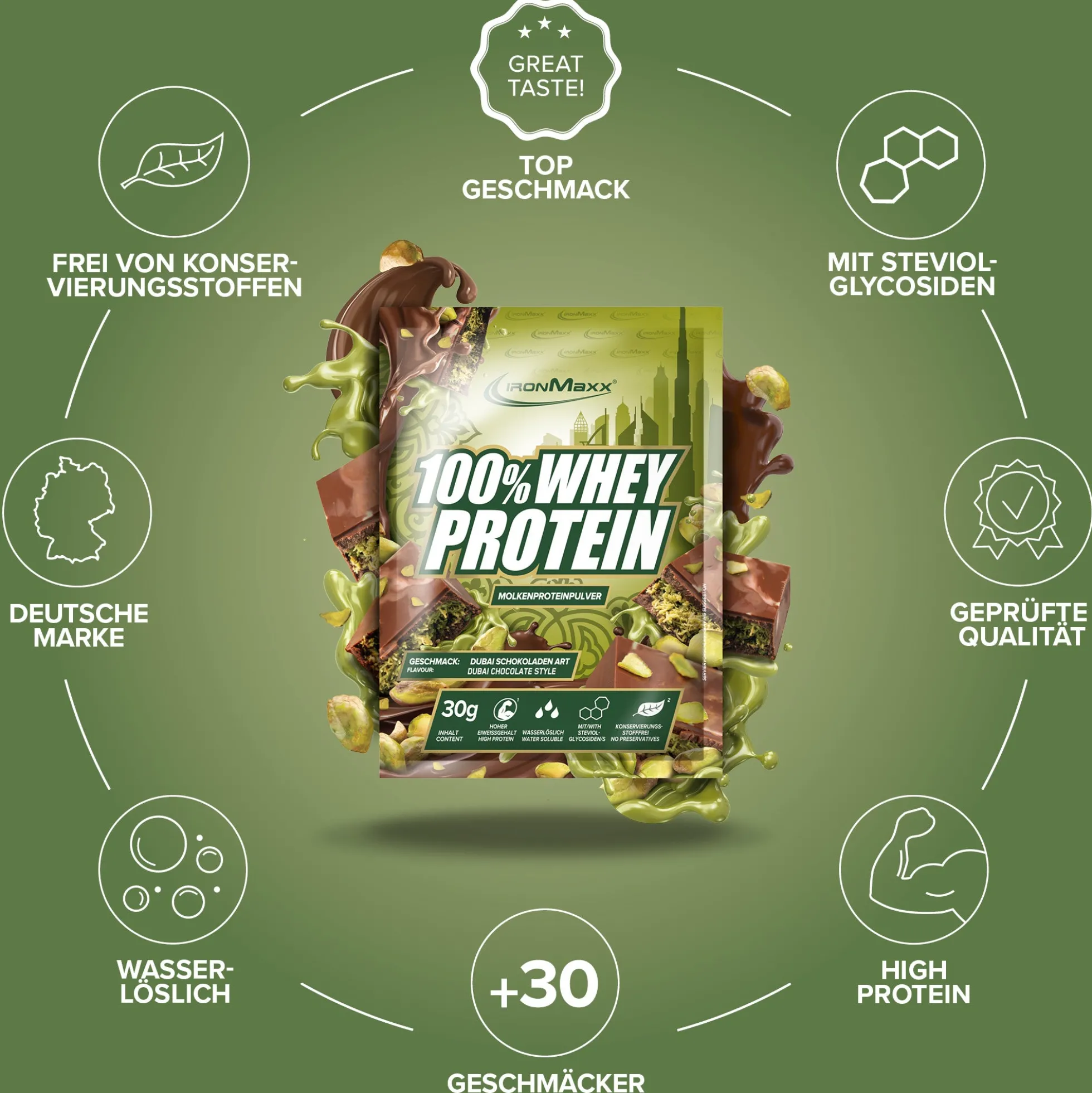 100% Whey Protein (30g)