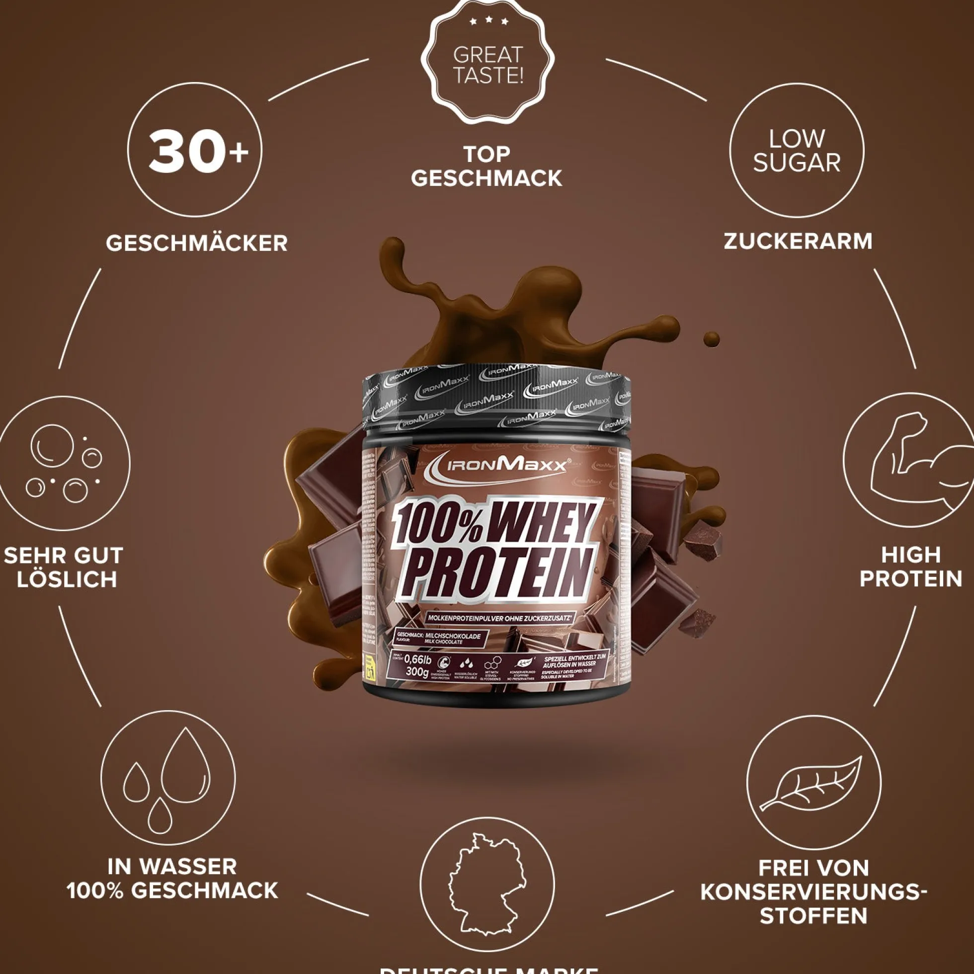 100% Whey Protein (300g)