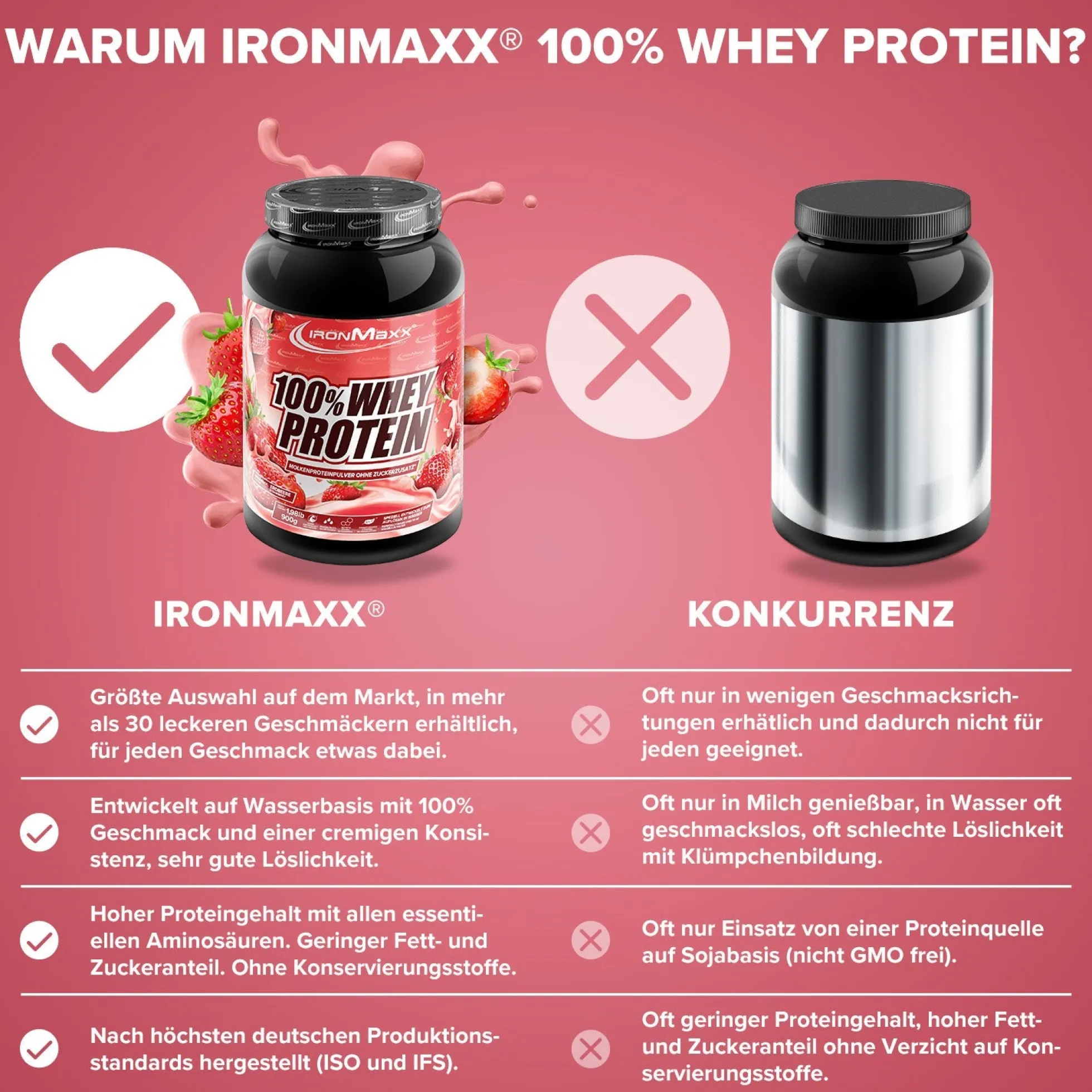 100% Whey Protein (900g)