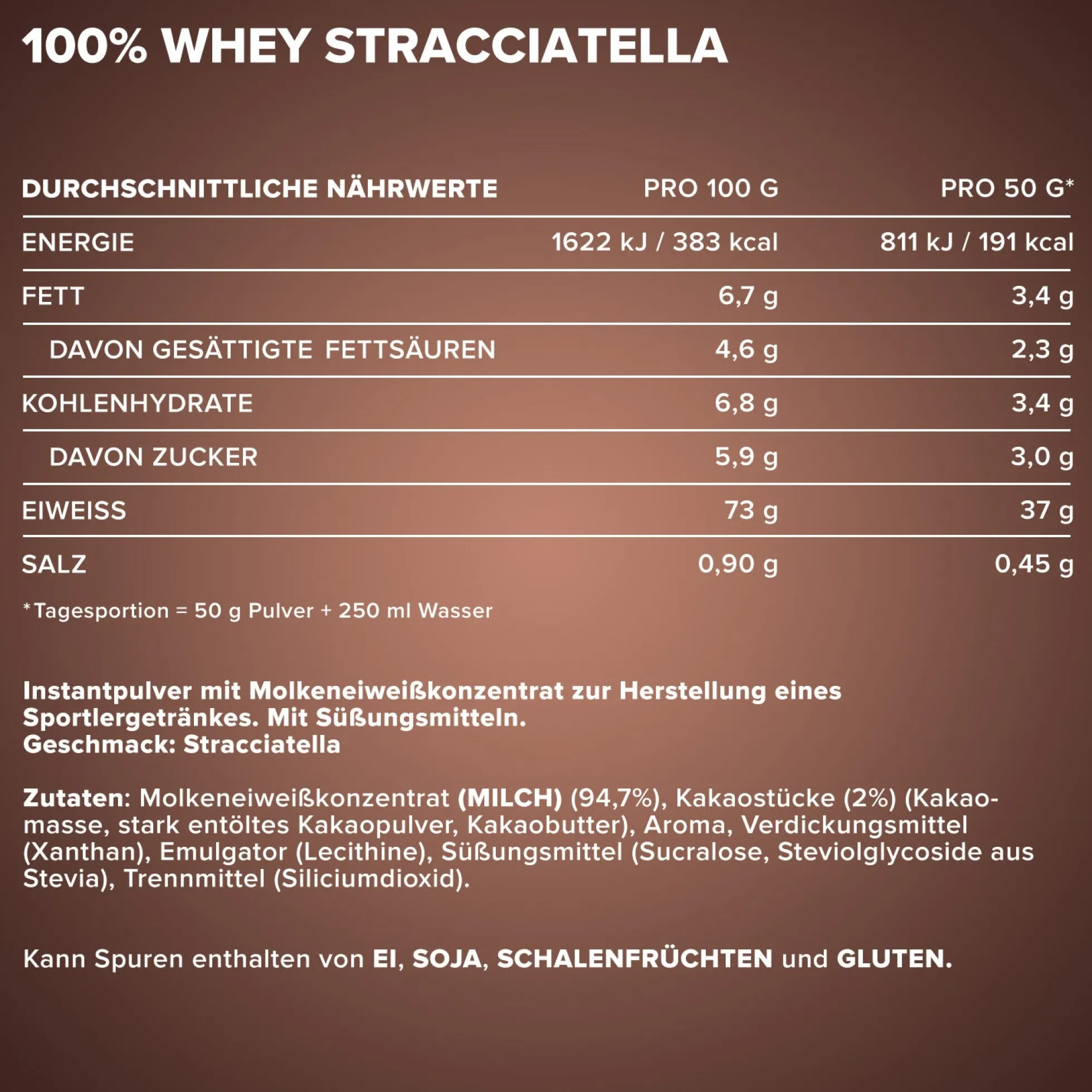 100% Whey Protein (2350g)