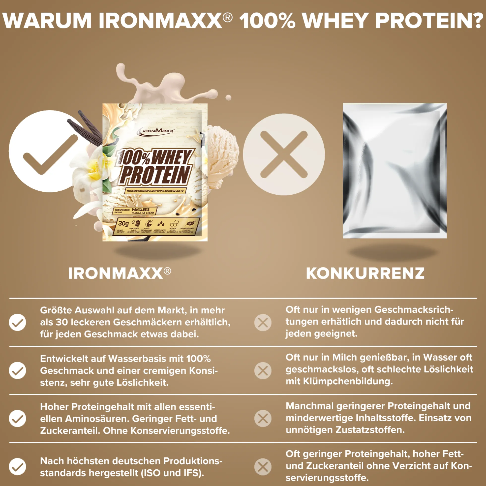 100% Whey Protein (10x30g)