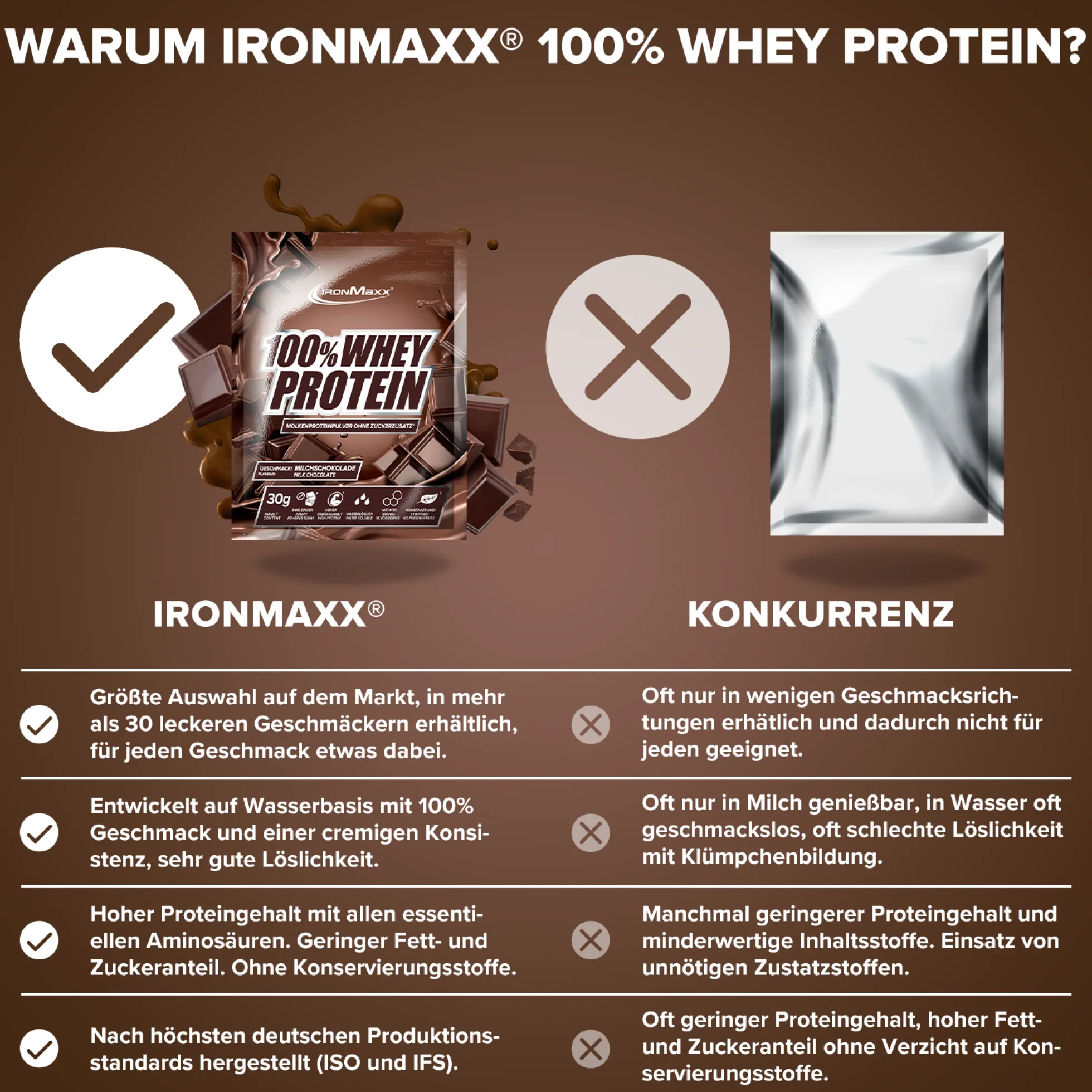100% Whey Protein (10x30g)