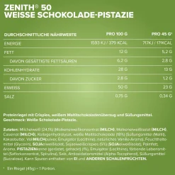 ZENITH® 50 Protein Riegel (45g)