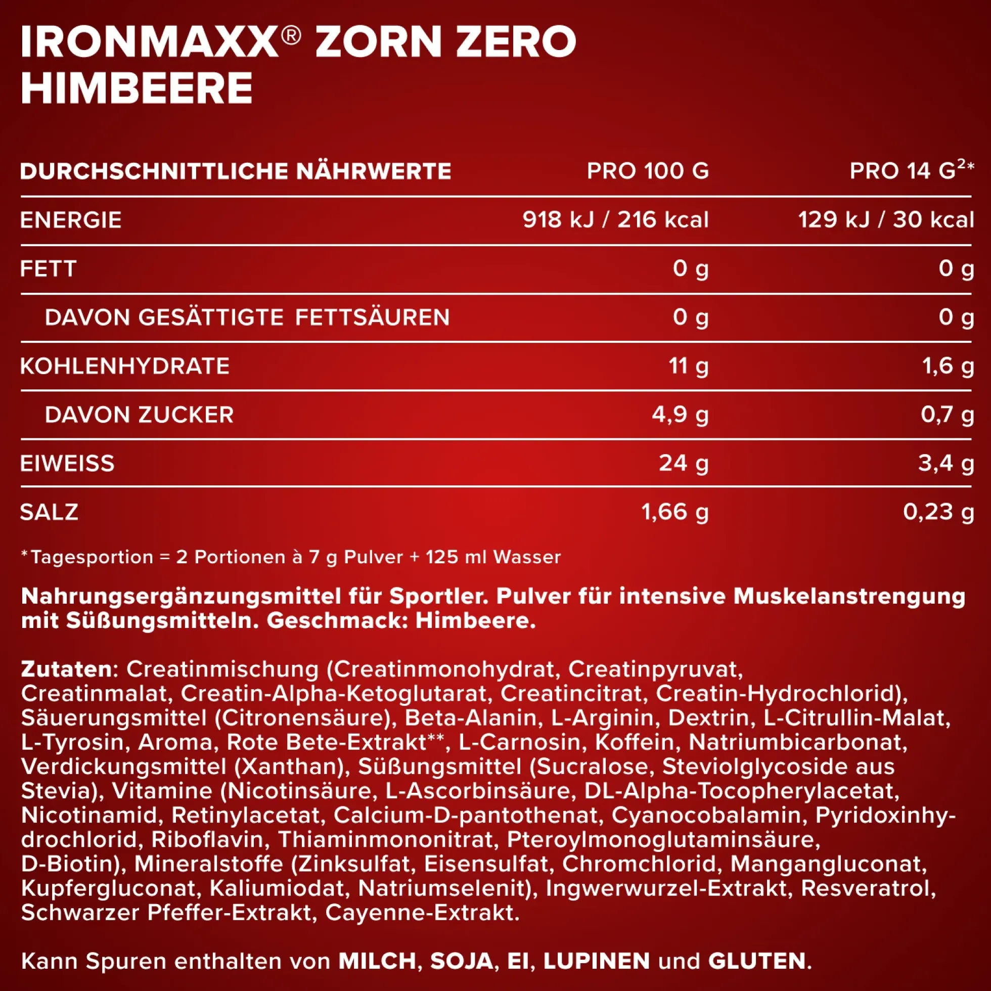Zorn® Pulver (480g)